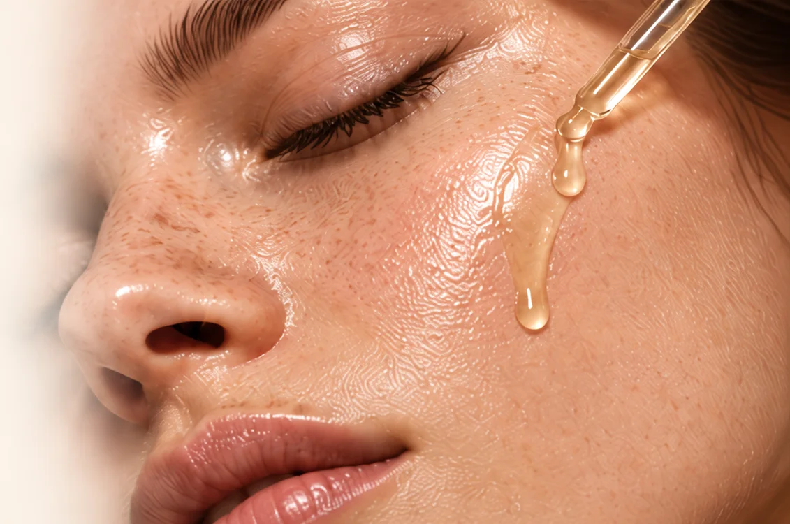 Anwendung des Barrier Serums